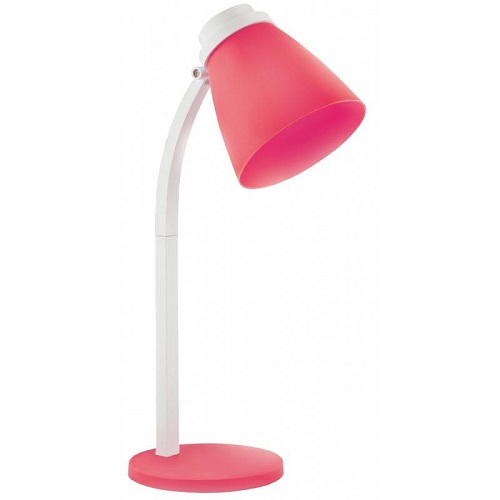 Светильник настольный Camelion KD-351 C14 220В Е14 25Вт Розовый фото Светильник настольный Camelion KD-351 C14 220В Е14 25Вт Розовый картинка